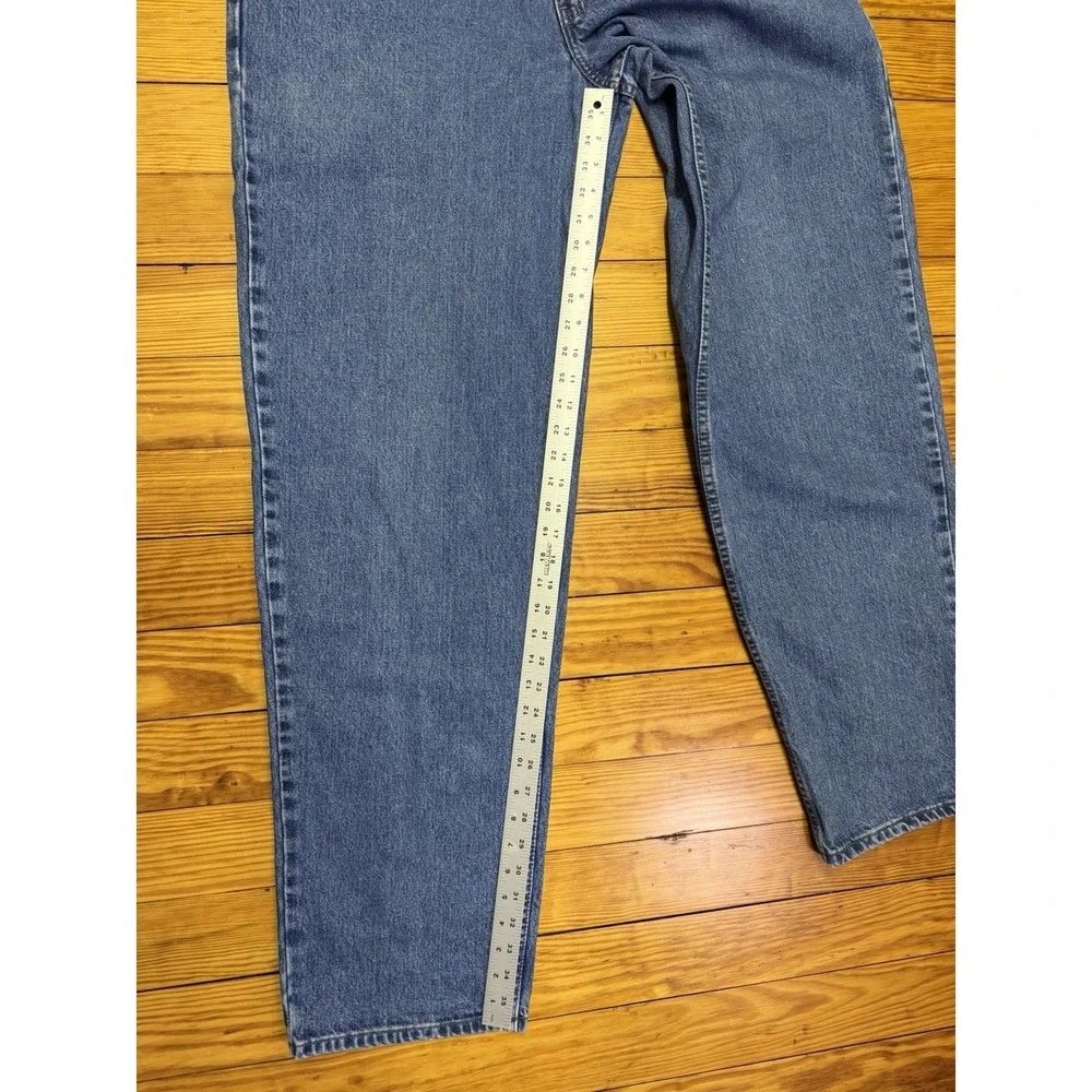 Vintage Levis SilverTab Baggy Jeans‎ Y2K Mens 36x36 Medium Wash Wide Leg